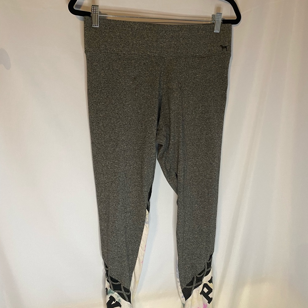 Victoria Secret Pink Tie Dye Yoga Pants Size L - Picture 1 of 3